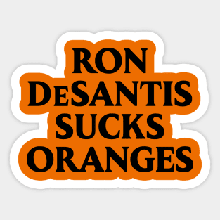 Ron Desantis Sucks LGBT Gay Transgender Florida Sticker